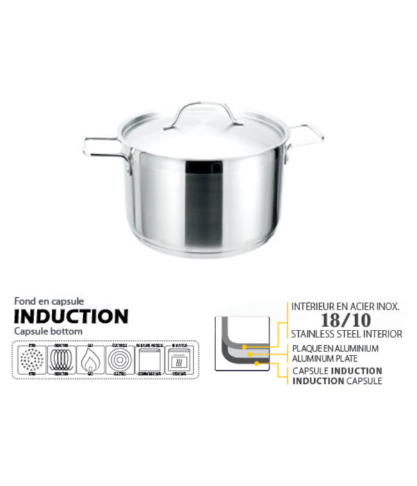 CASSEROLE PRO INOX