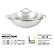 Wok de 32 cm avec couvercle en verre trempé de Strauss Tango