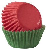 Wilton Wilton Red & Green Mini Cupcake Liners 100-Count
