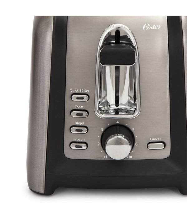 Oster® 2-Slice Toaster, Black Stainless