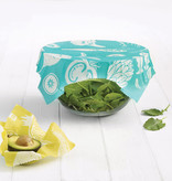 Ricardo Ricardo Set of 2 Large Turquoise Reusable Food Wraps