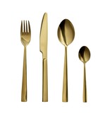 16pc "Epicure" Flatware Set, gold