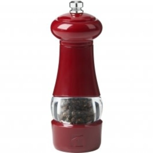 Trudeau Moulin à poivre entonnoir rouge 6.5" de Trudeau