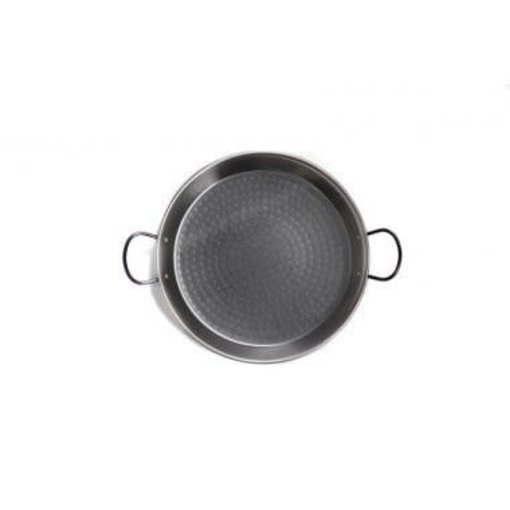 Paella Pan 50cm w/handles, black