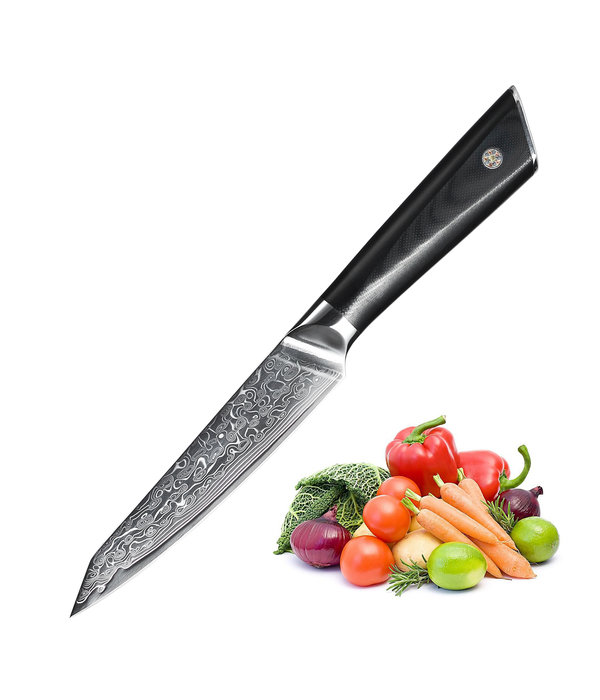 Senshi Senshi 5''  Damascus Steel Utility Knife