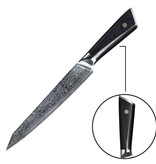 Senshi Senshi Damascus Steel 20 cm Slicing Knife