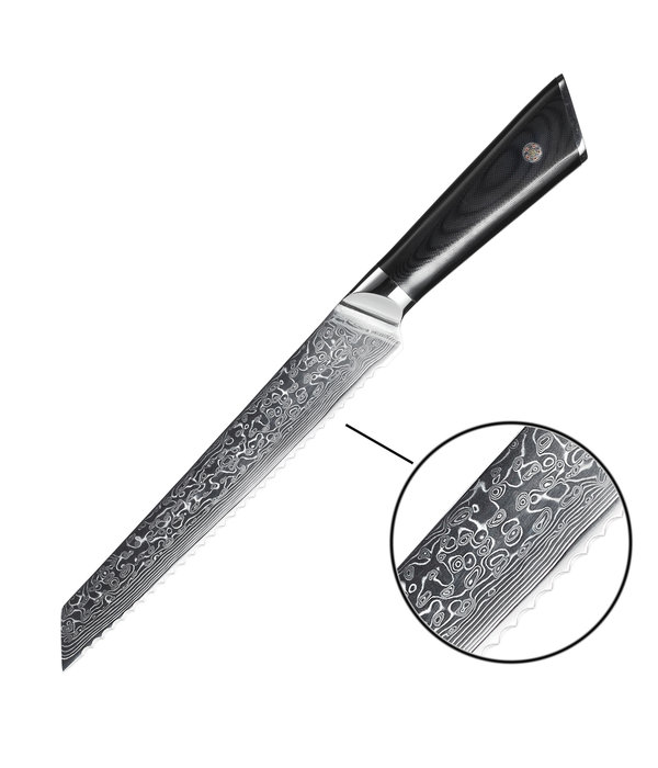 Senshi Senshi 20 cm Damascus Steel Bread Knife