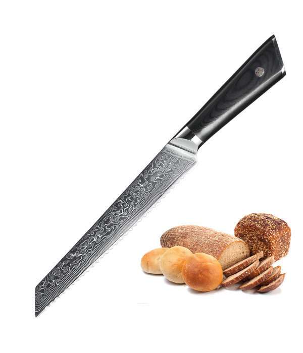 Senshi Senshi 20 cm Damascus Steel Bread Knife