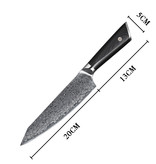 Senshi Senshi 20 cm Damascus Steel Chef Knife