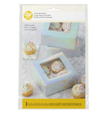 Wilton Wilton Iridescent Cupcake Boxes, 3-Count