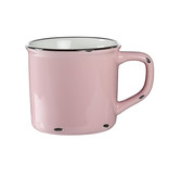 Tasse en émail Rose