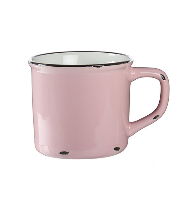 Tasse en émail Rose