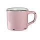 Tasse en émail Rose