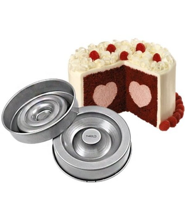 Wilton Heart Tasty Fill Pan Ares Kitchen And Baking Supplies