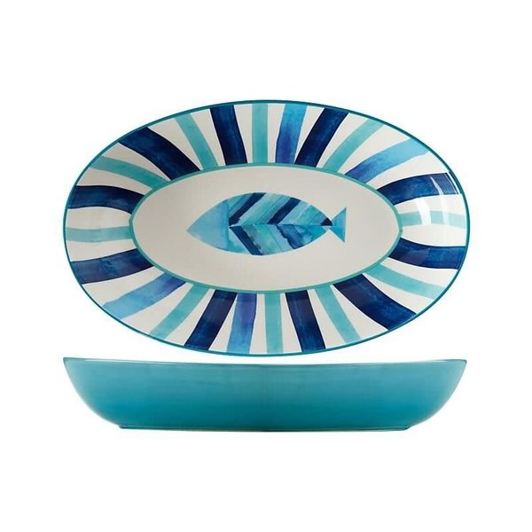 Maxwell & Williams Oval serving bowl 42 x 26cm "Reef "