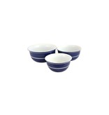 Gibson Home Gibson Just Dine Bistro Edge 3-Piece Nesting Bowl Set
