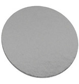 Laminated cake board 9in - Silver