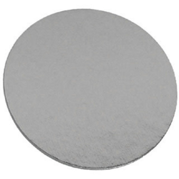 Laminated cake board 9in - Silver