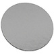 Carton laminé à gâteau rond 9" - Argent