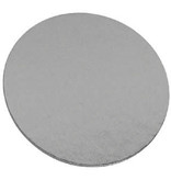 Laminated cake board 12in - Silver