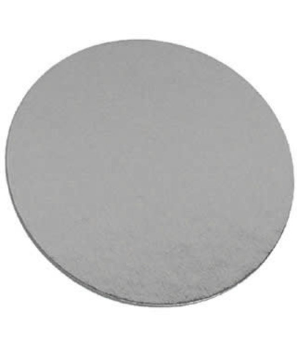 Laminated cake board 12in - Silver