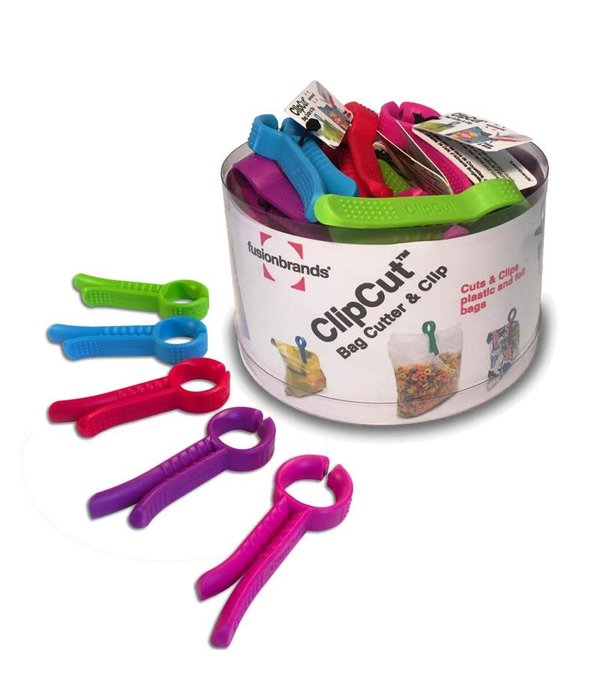 Fusion Brands ClipCut Bag Cutter & Clip
