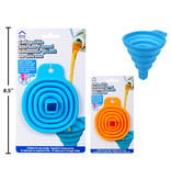 Collapsible Silicone Funnel, 2 colors available