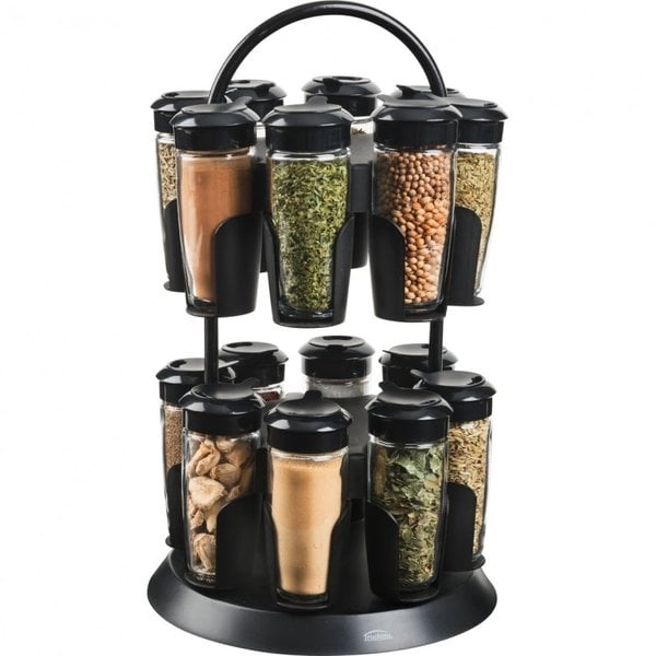 TRUDEAU 16 BOTTLE TOWER SPICE CAROUSEL