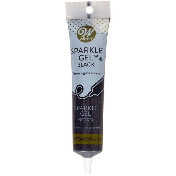 Gel étincelant noir de Wilton