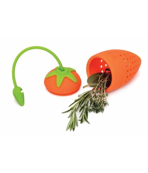 Joie Infuseur d'herbes en silicone Carrot de Joie