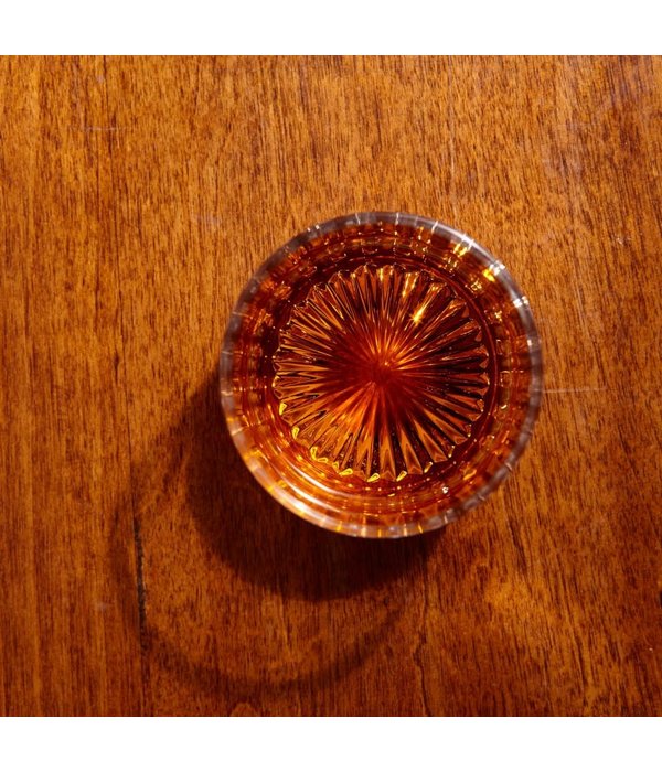 Brilliant Brilliant Globe on the Rocks Pyramide Old Fashion Whiskey Glass, 250 ml Set of 4