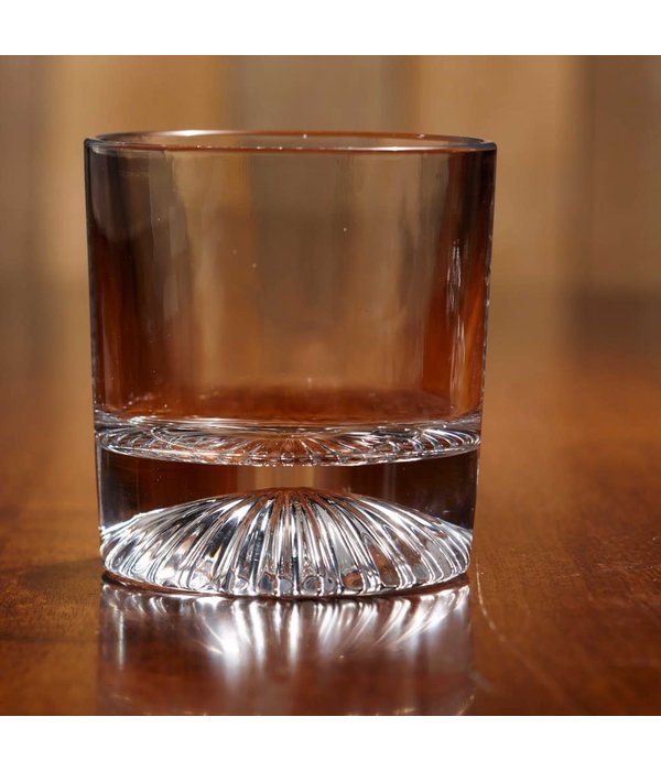 Brilliant   Verre à whisky Pyramide Globe on the Rocks Ancienne mode,  250 ml, ensemble de 4 de Brilliant