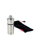 Peugeot Peugeot Compact Pepper Mill in Stainless Steel with a protective felt sleeve, 10 cm
