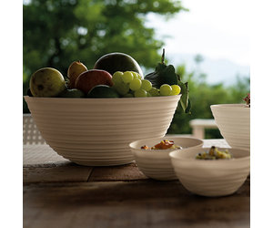 Guzzini - Tierra, XL Bowl with Lid - Clay, Ø 30xh13 cm