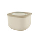 Guzzini STORE&MORE - Deep airtight fridge/freezer/microwave containers, M, clay