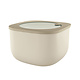 Guzzini Deep airtight fridge/freezer/microwave containers, L, clay
