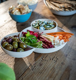 Guzzini Plat à hors d’oeuvre "Tierra" Taupe de Guzzini