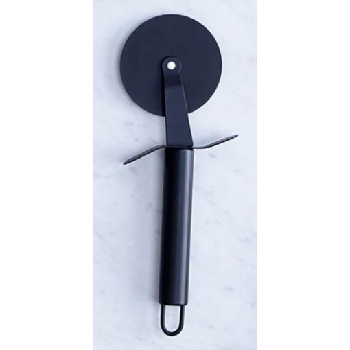 Safdie Gourmet Black Stainless Steel Pizza Cutter