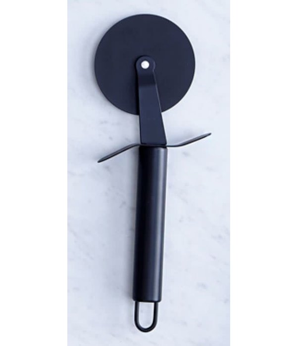 Coupe-pizza acier inox noir de Safdie Gourmet