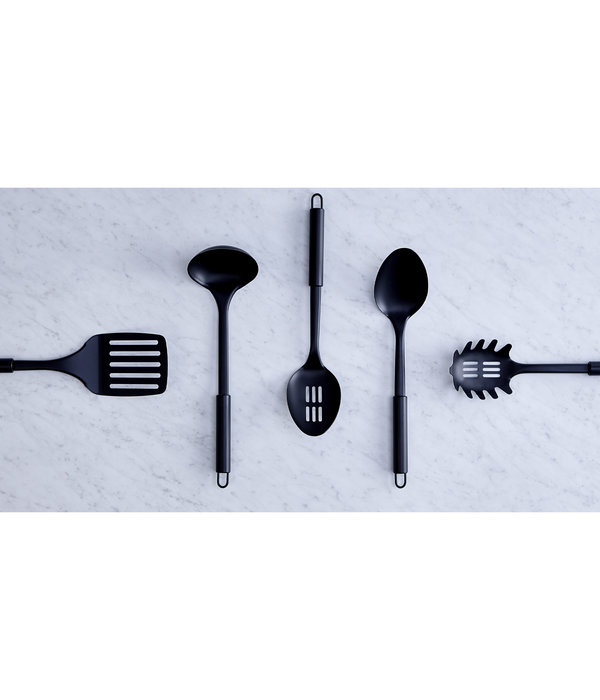 Safdie Gourmet Safdie Gourmet Black Stainless Steel Spoon