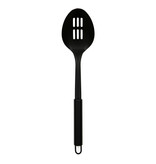 Cuillère trouée acier inox noir de Safdie Gourmet