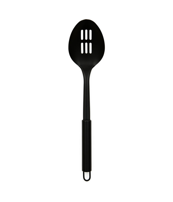 Safdie Gourmet Safdie Gourmet Black Stainless Steel Slotted Spoon