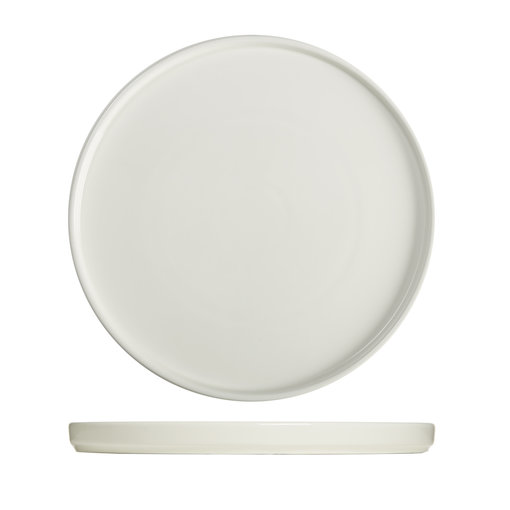 Essentials Cylindrical dinner plate  26,8cm, white