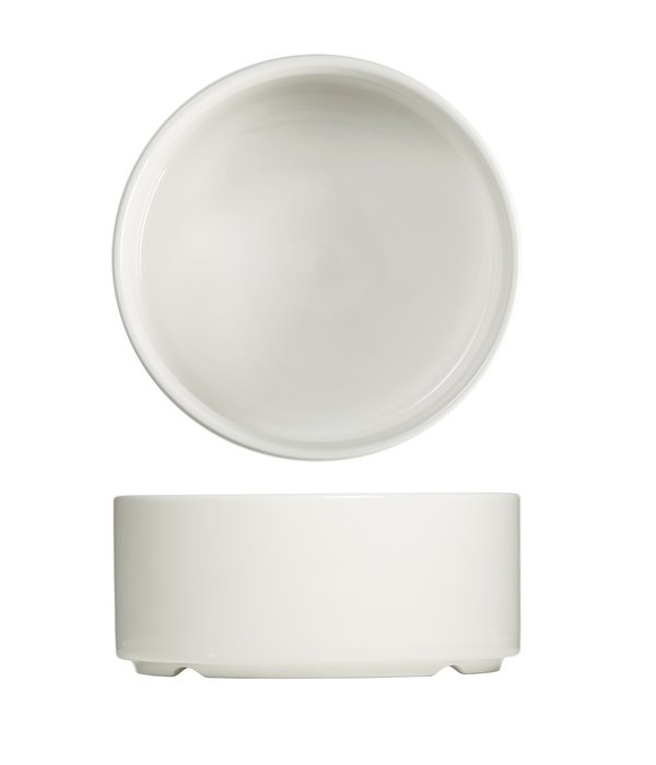 "Essentials" Cylindrical Soup Bowl 15x7cm, white