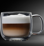 Tasse café Latte double paroi  475ml, ensemble de 2 de  Barista+