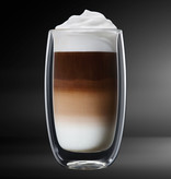 Tasse à café double paroi Macchiato 380 ml, lot de 2 de Barista+