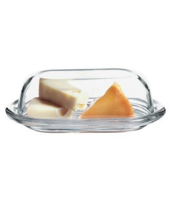 Pasabahce Pasabahce Glass Butter Dish