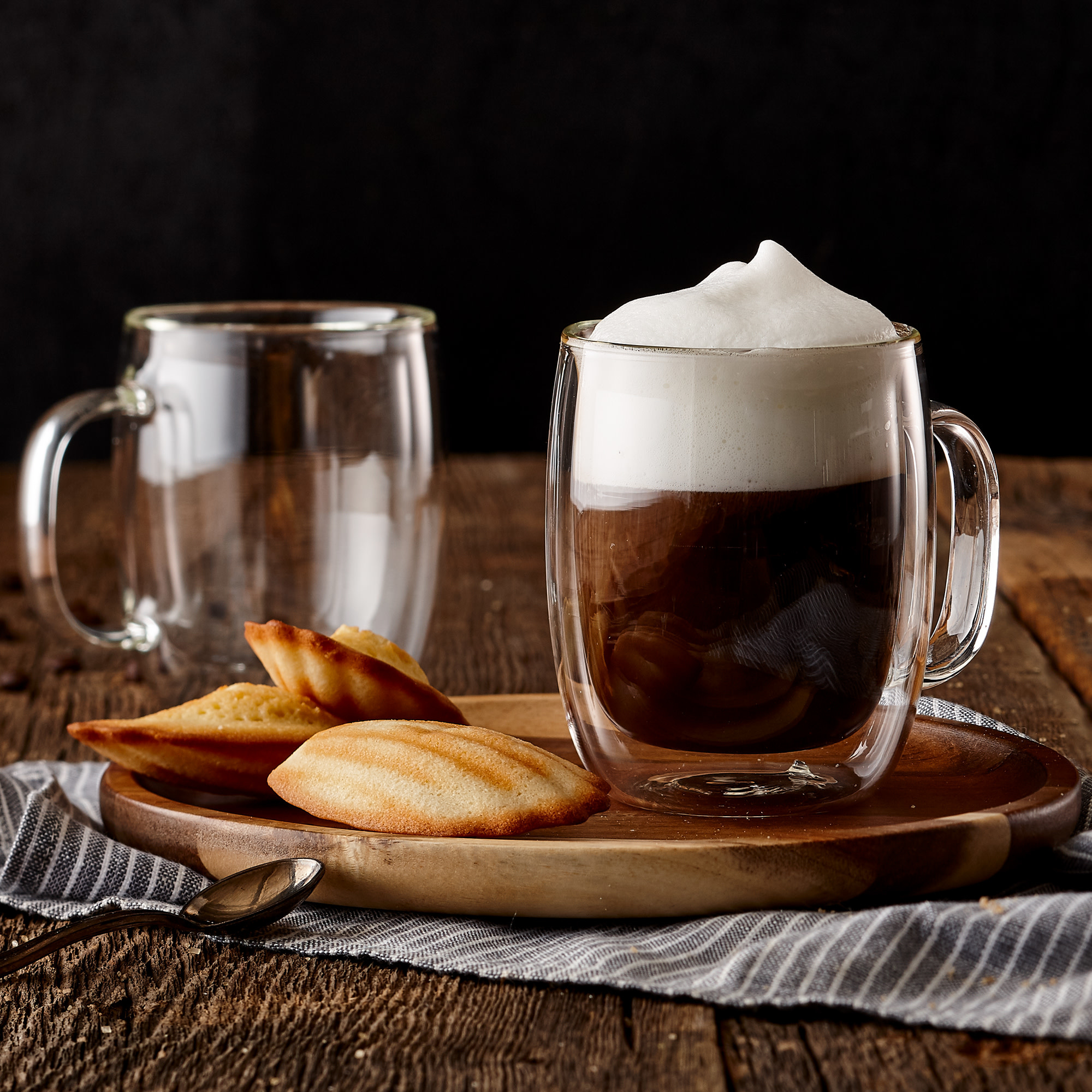 Tasse à café double paroi Macchiato 380 ml, lot de 2 de Barista+ - Ares  Accessoires de cuisine