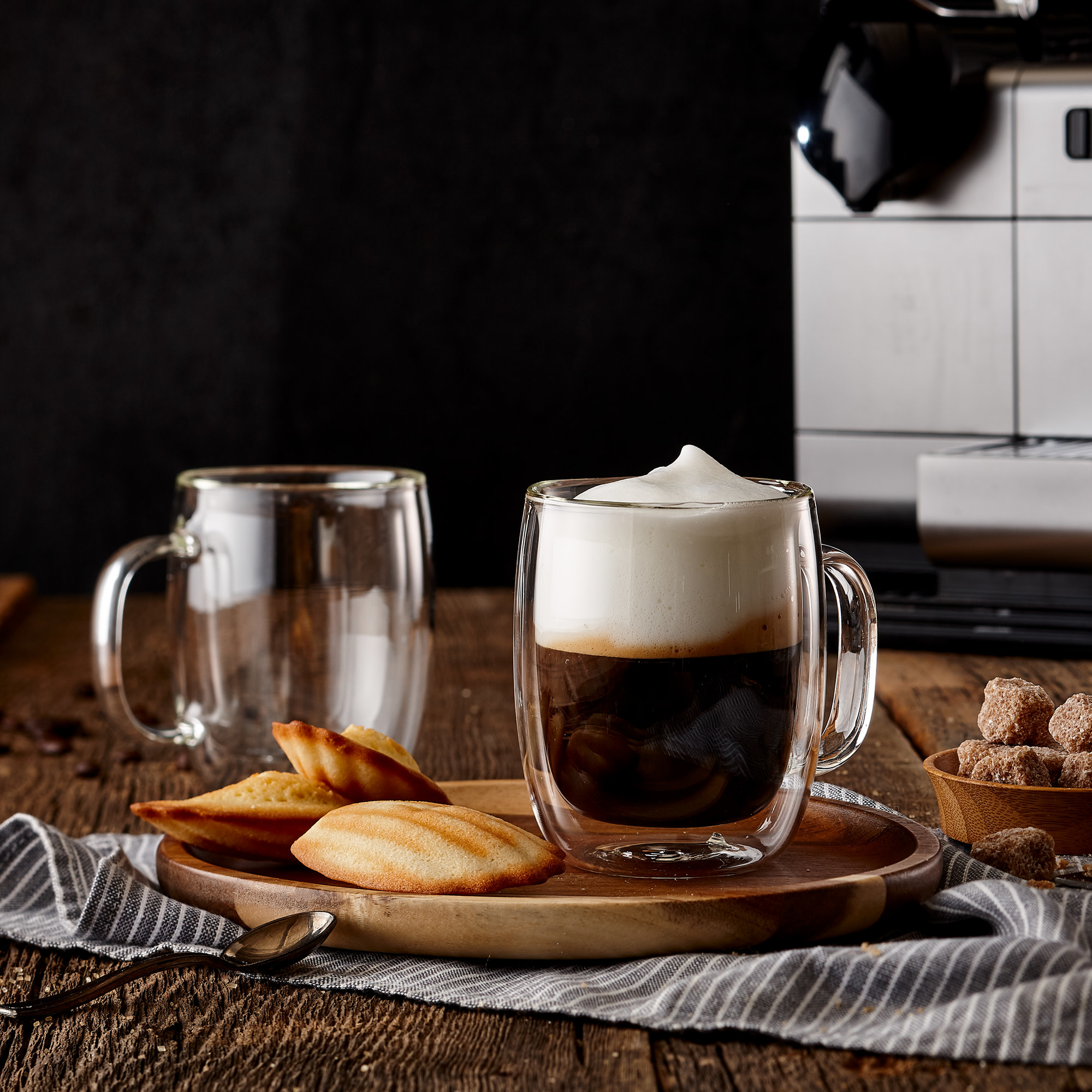 Verre à double paroi pour cappuccino CHiATO, 250 ml - Coffee Friend