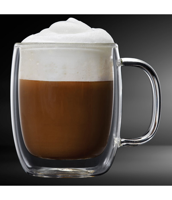 Creano Tasses à cappuccino à double paroi 250 ml DG-Hoch, lot de 2